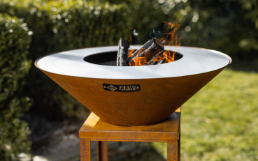 Preview: FEU DU JARDIN Gartenfeuer FYRO 80 Rostoptik